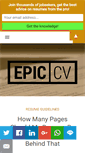 Mobile Screenshot of epiccv.com